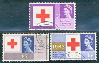 1963 Red Cross Phos set VFU