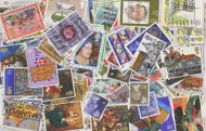 500 Different GB Stamps