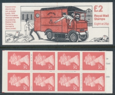 FW3  £2.00 Electric Mail Van