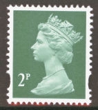 SG Y1668 2p Green 2 Bands