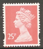 SG Y1775 25p Red 2 Bands