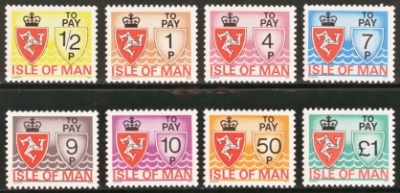 1975 ½p-£1 (8)