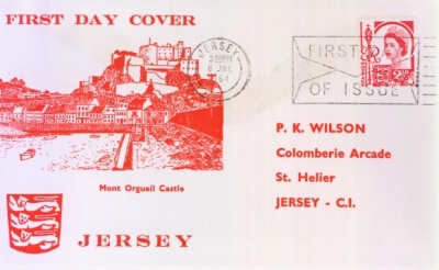 1964 08 June 2½d Red