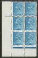 SG  X841 ½p  2 Bands