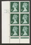 SG  X853 2½p  2 Bands