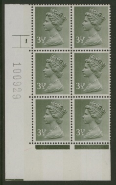 SG  X858 3½p 2 Bands
