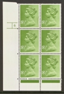 SG  X938 8½p Green