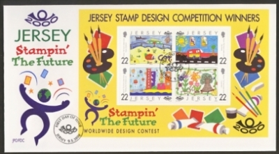 2000 Child stamps M/S