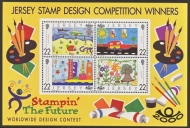 2000 Child stamps M/S