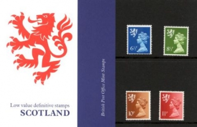 1974 Scotland 6½p-11p (85)