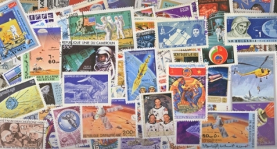 Space  500 Different Stamps