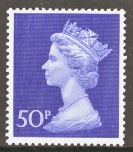 SG 831 50p Blue