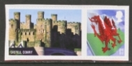 LS71 2010 Wales Castles stamp
