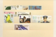 4 strip Stock card for stamps x10