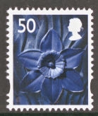 SG  W105 50p Daffodil